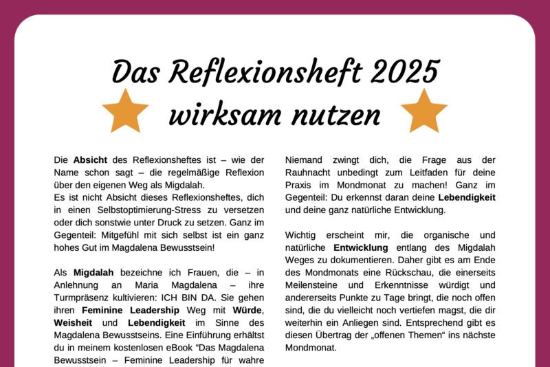 Mein Migdalah-Weg im Mondjahr 2025 (Österreich) – Bild 7